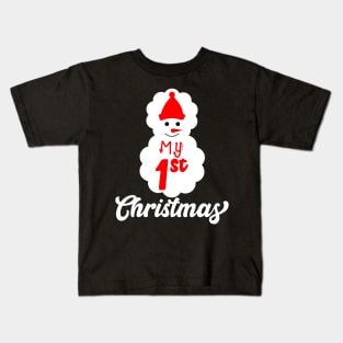 Snowman Baby Kids T-Shirt